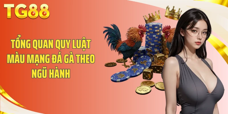Tổng quan quy luật màu mạng đá gà theo Ngũ Hành
